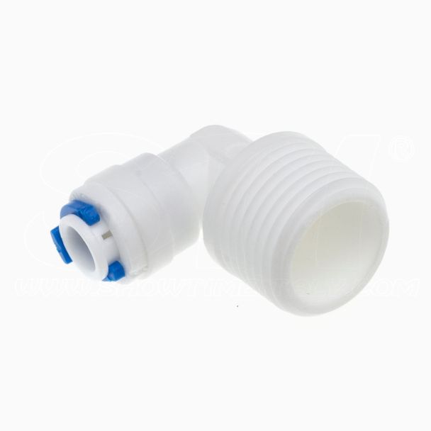 Connettore a Gomito Fast 1/4” F - Filetto 1/2” M