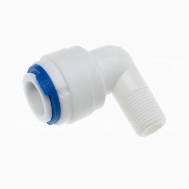 Connettore a Gomito Fast 3/8” F - Filetto 1/8” M