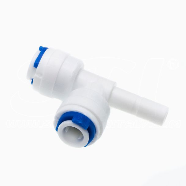 Connettore a T Fast 1/4” F – Fast 1/4” F - Fast 1/4” M