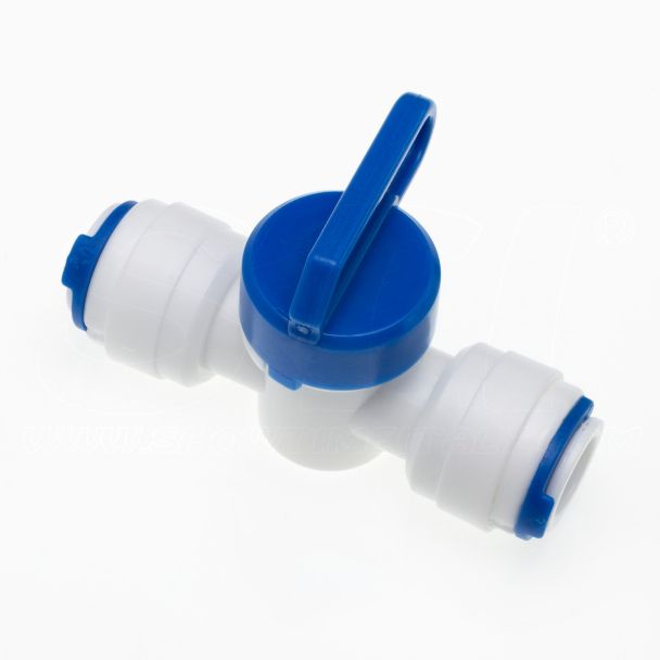 Valvola PVC a Sfera Dritta IN Fast 3/8” F – OUT Fast 3/8” F