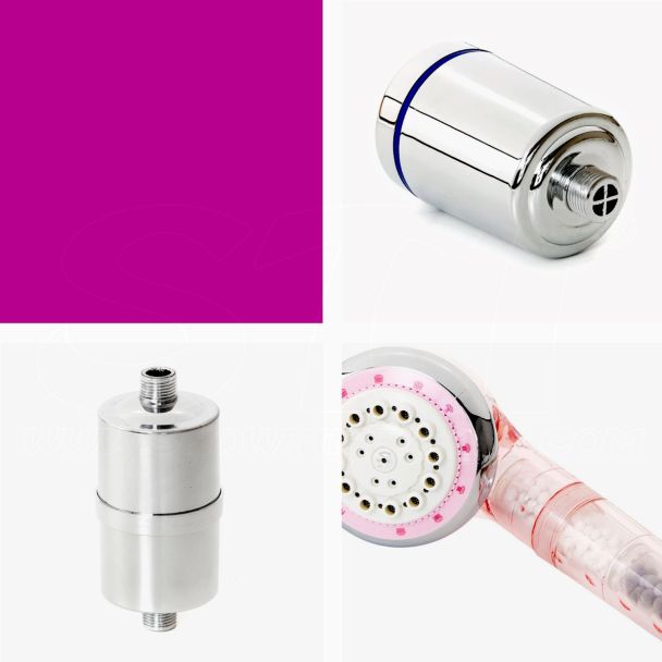 Doccetta con Filtro sostituibile Solfato di Calcio Ioni Negativi e Germanio