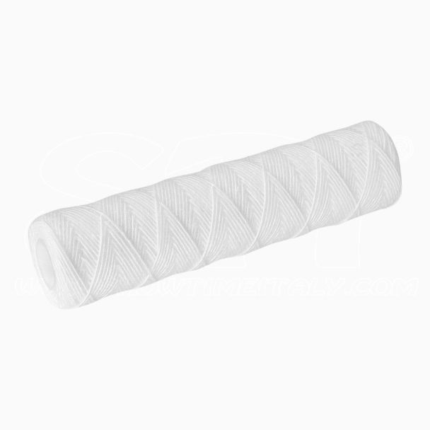 Filtro 10” 2.5” PP 5 Micron Cartuccia in Filo Avvolto di Polipropilene Filtraggio Acqua