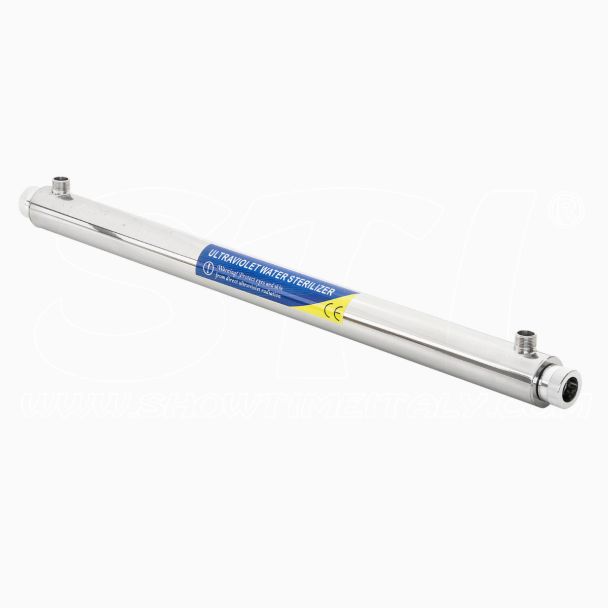 Lampada UV Germicida Acqua 55W Osram / Philips in INOX Completa
