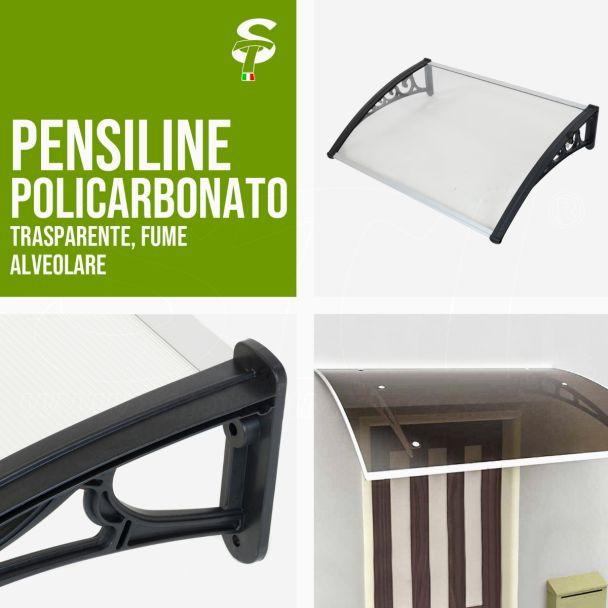 Pensilina in Policarbonato 
