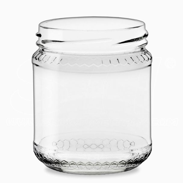 Vaso Miele 780ml in Vetro diam.82 ideale per la conservazione del miele 6 pz