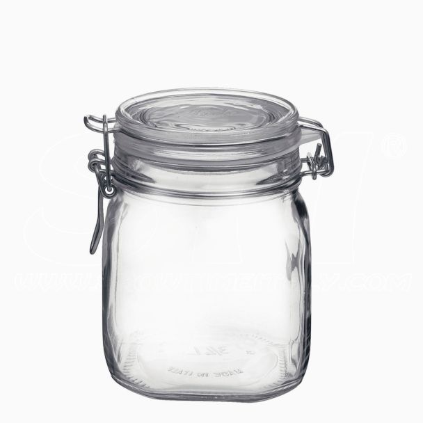 Vaso Fido Ermetico 750ml BORMIOLI in Vetro per conservazione alimenti
