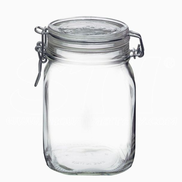 Vaso Fido Ermetico 2000ml BORMIOLI in Vetro per conservazione alimenti