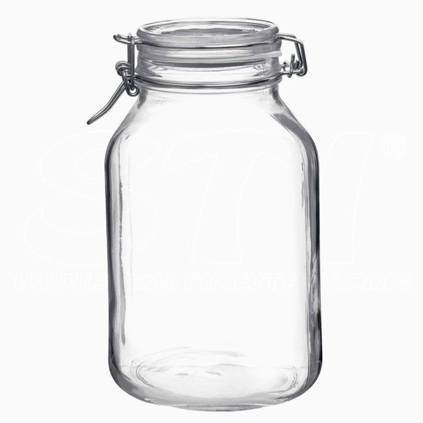 Vaso Fido Ermetico 3000ml BORMIOLI in Vetro per conservazione alimenti