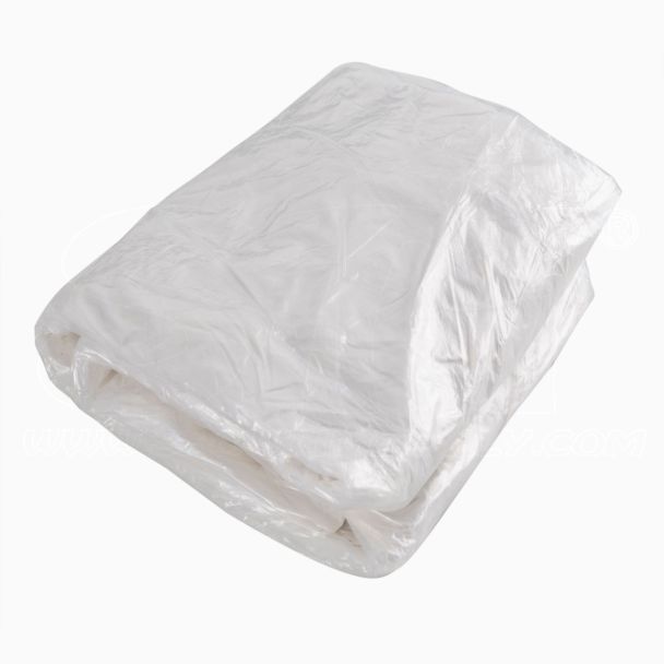 TELO COPRITUTTO SEMITRASPARENTE HDPE 100% VERGINE PROTEZIONE POLVERE TITNTEGGIATURA COPRI TUTTO 4x25 MT