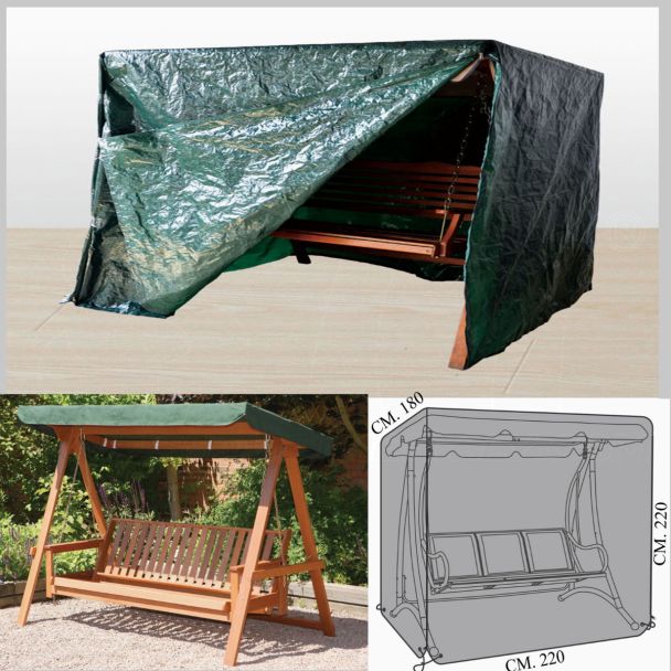 Telo Copridondolo Colore Verde NR09 220x180cm Altezza 220cm Resistente