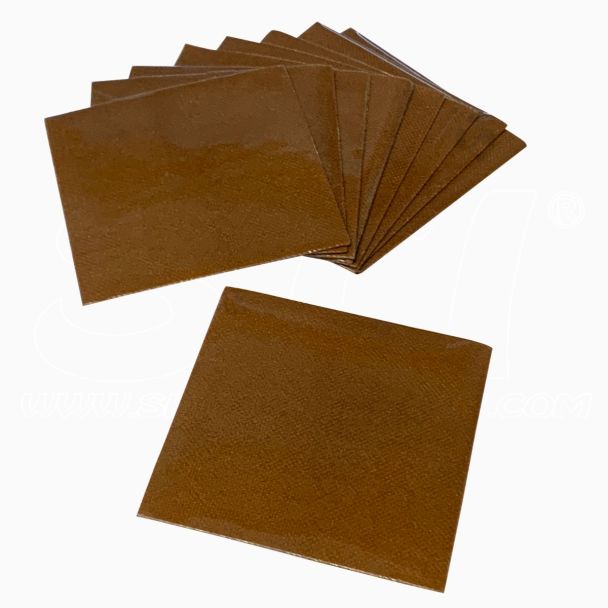 Patch di Giunzione Biadesiva 10x10cm 10 pezzi 200gr/mq TNT per Prato Sintetico waterproof