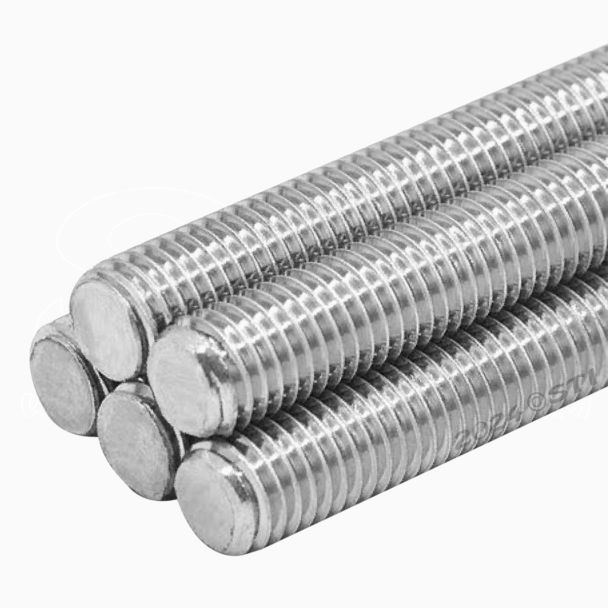 Barra Asta filettata acciaio inox A2 M8 1 metro 5 pezzi 1000mm 8mm A2 DIN 975