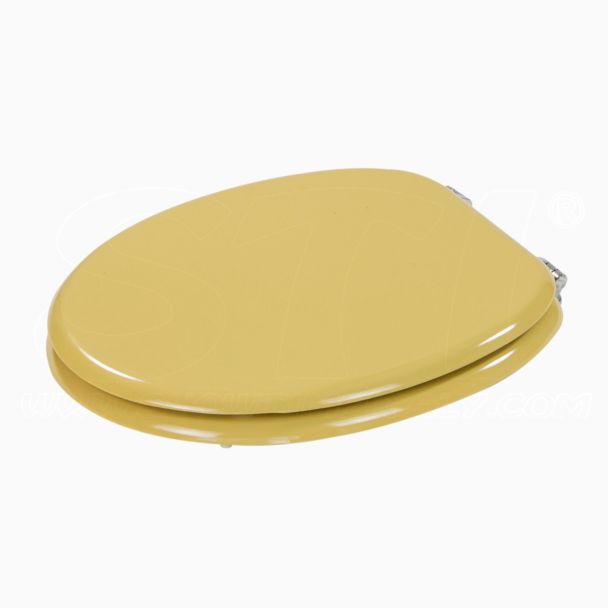 Coprivaso bagno sedile universale WC in Masonite MDF sanitari offerta Beige