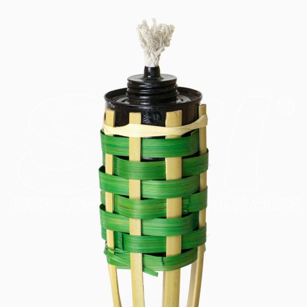 Torch Bali h.90cm Bamboo Garden metal mosquito tank