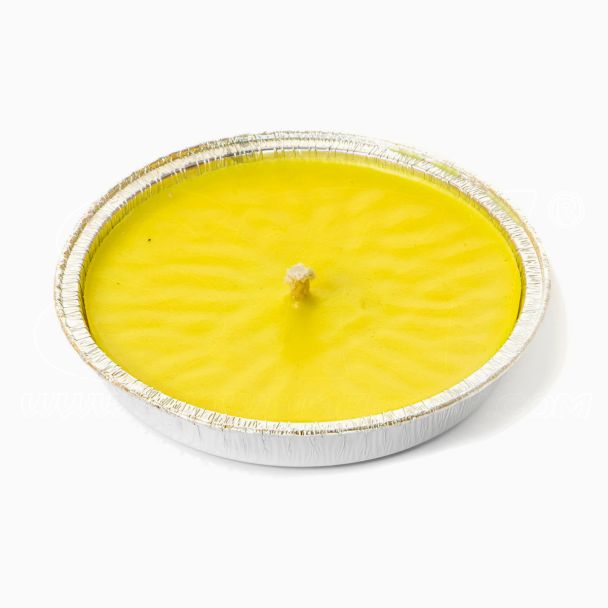 Candela antizanzare Alluminio 17cm Citronella Ecologica Profumata