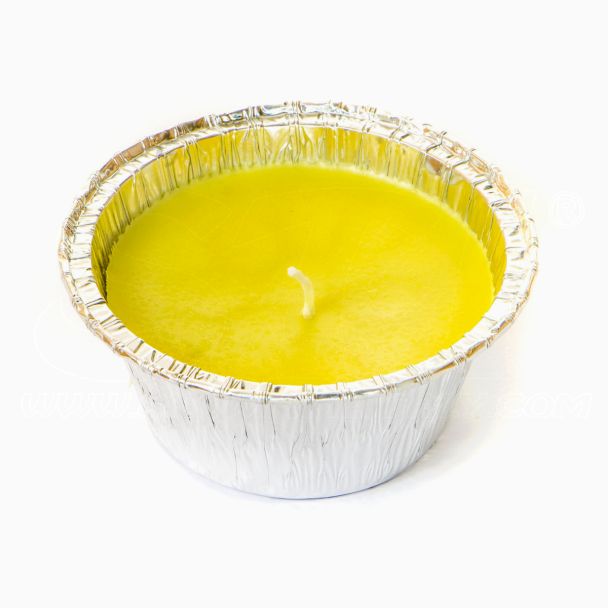 Candela antizanzare Alluminio 8cm Citronella Ecologica Profumata