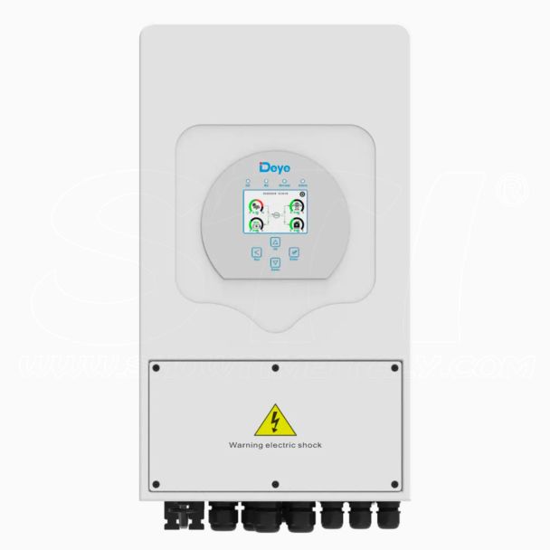Inverter Ibrido Dream Solar Deye 5k monofase SUN-5k-sg03LP1-EU CEI 0-21 Certificato 5 Anni di Garanzia Italia funzione Backup