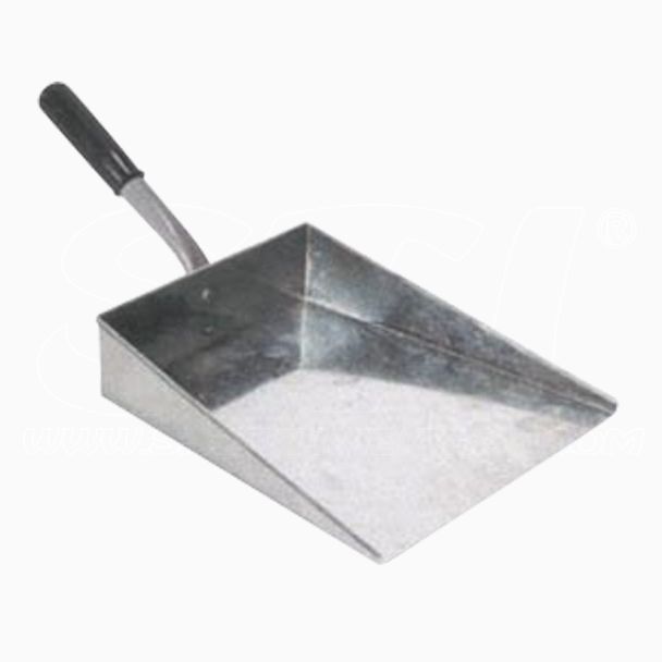 Obtener la cucharada de basura galvanizado