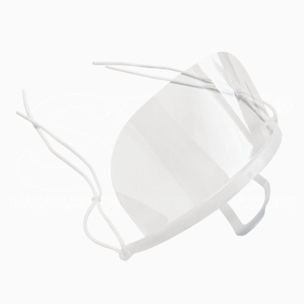 Mascarillas transparentes boca nariz 10pz de plástico lavable y reutilizable - Pantallas Faciales De Plástico, anti aerosol – anti saliva Mascarilla