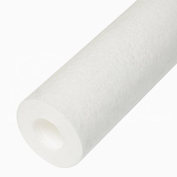 Filtro 20” 2.5” PP 1 Micron Cartuccia Spugna di Polipropilene Filtraggio Acqua