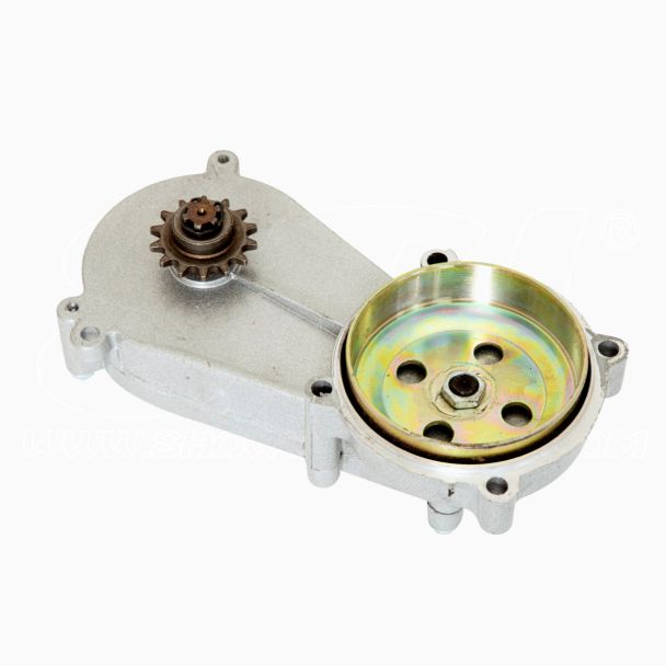 Carter de Transmisión Reductor para Minicross 49cc 2t con piñón de 14 dientes STI
