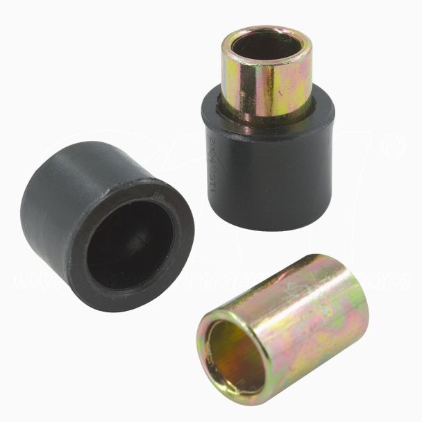 STI Topes Silent Block Bujes Ø10mm Long 19,5/22mm 2 piezas para amortiguador trasero Dirt Pit Bike ATV quad