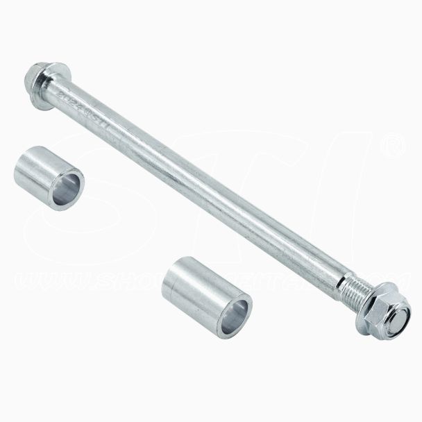 STI Eje de Rueda M12 230mm con espaciadores y tuercas para Dirt Pit Bike