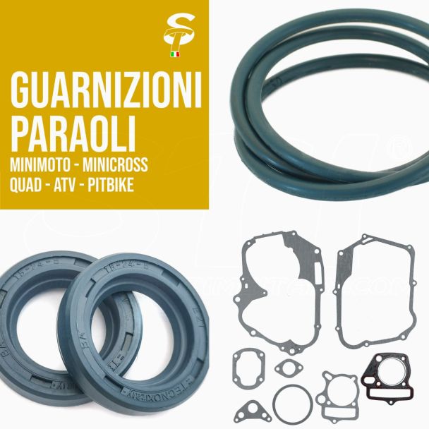 Kit de Retenes y Juntas para revisión de motores minimoto pitbike quad