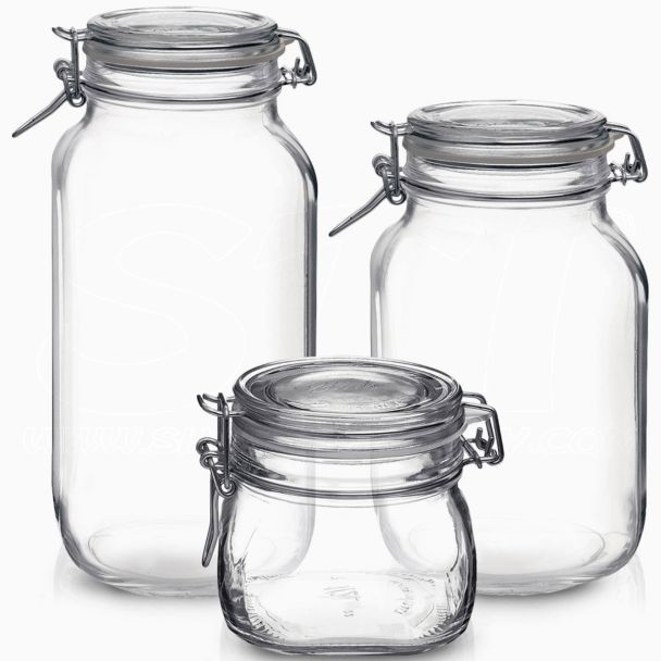 Vaso Primizias Bormioli varias medidas en vidrio conservas salsas alimentos Vasos