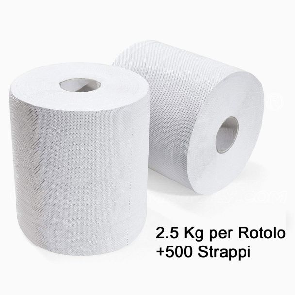 Rollo Papel multiuso industria casa 2 Rollos total 5 kg ! multiarranque absorbente