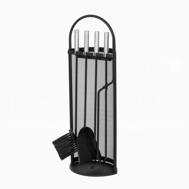 Conjunto de accesorios para chimenea 4 piezas Elegant H66