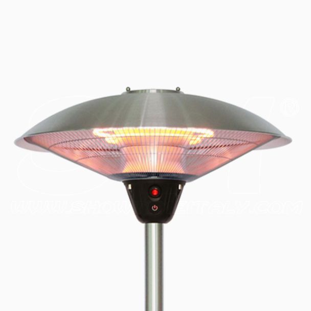 Estufa de hongo infrarroja eléctrica 2100w inox ip44 bellísima