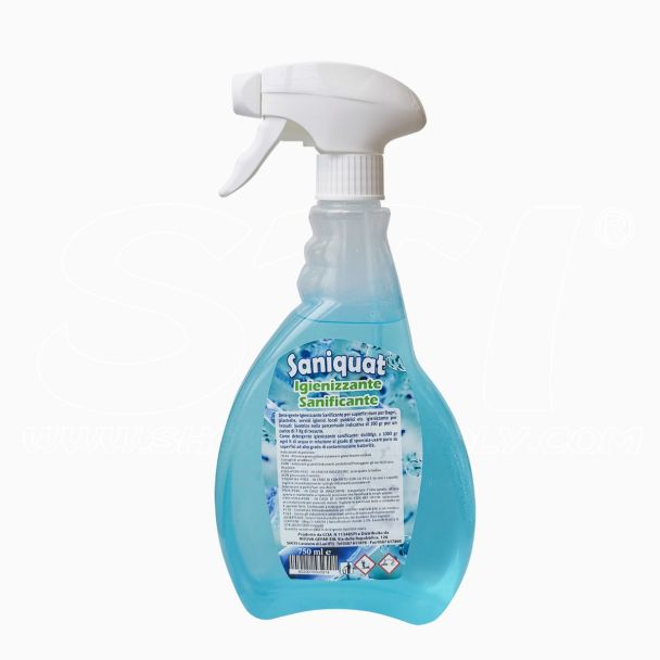STI Spray Igienizzante per superfici 750ml Siquat sali ammonio inodore
