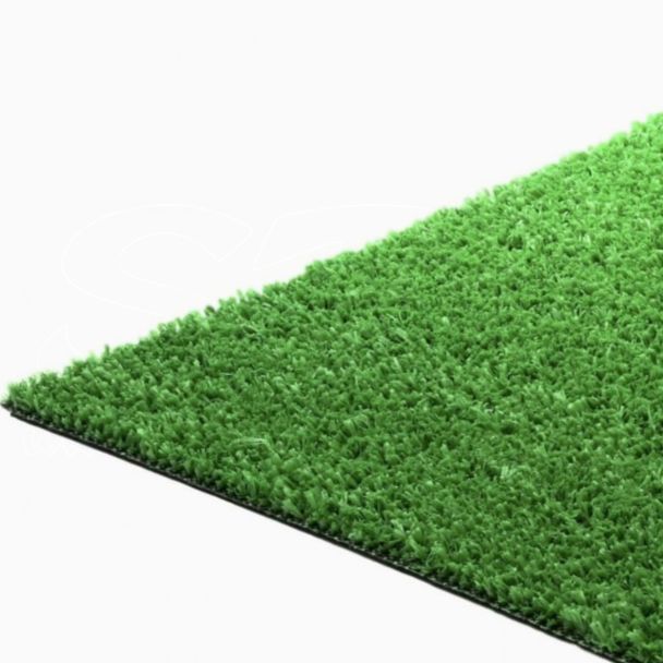 Prato sintetico 7mm calpestabile finta erba tappeto manto giardino esterno STI 1x10mt